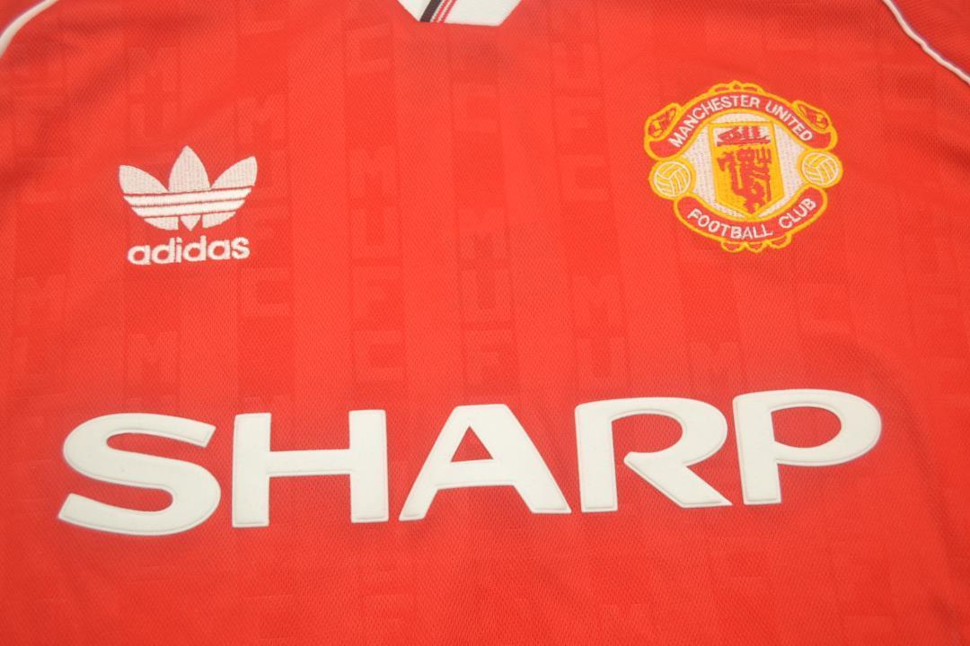 Maillot domicile de Manchester United 1988/90