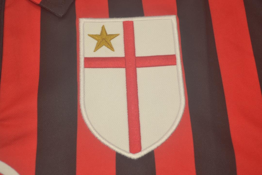 Camiseta Local del AC Milan Centenario 1999/00