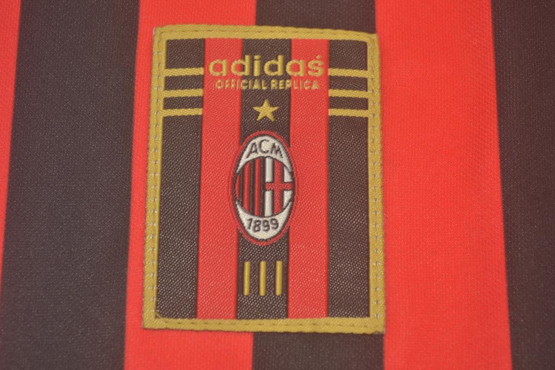 Camiseta Local del AC Milan Centenario 1999/00