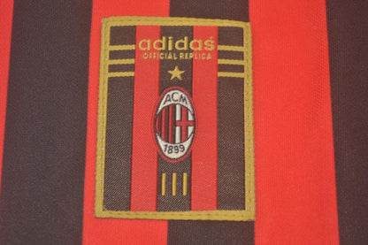 Camiseta Local del AC Milan Centenario 1999/00