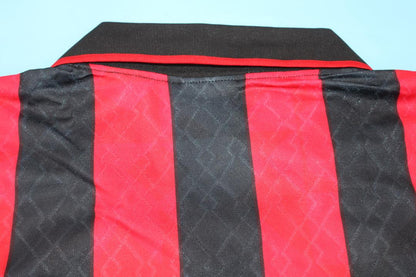 Camiseta local del AC Milan 1995/96