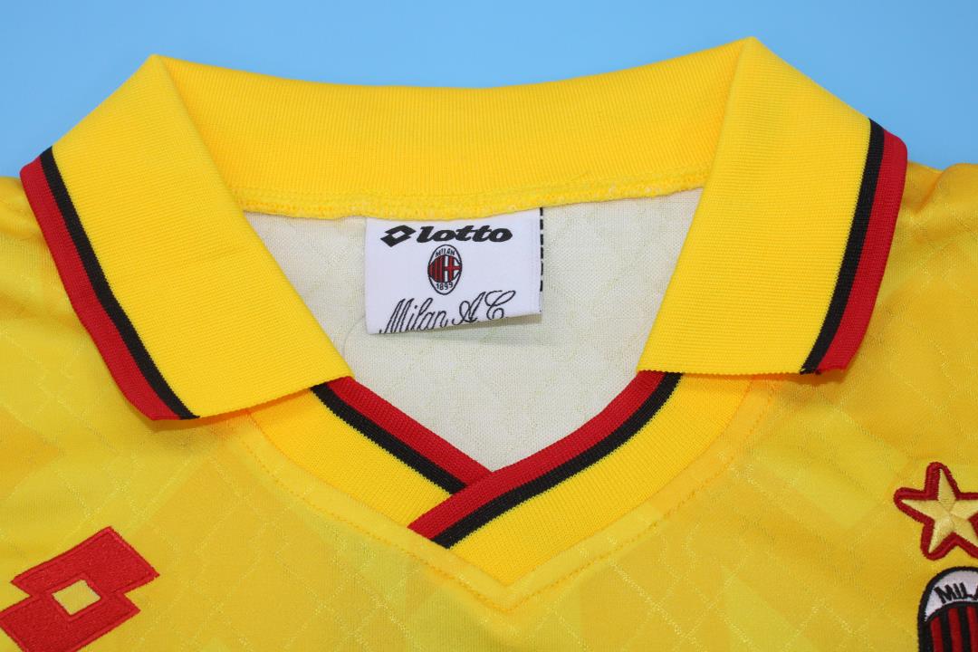 Camiseta alternativa del AC Milan 1995/96