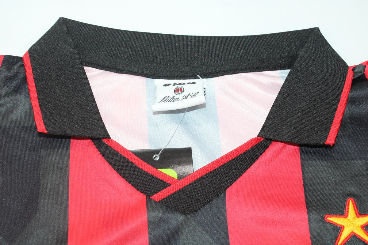 AC Milan 1993/94 Long Sleeves Home Shirt