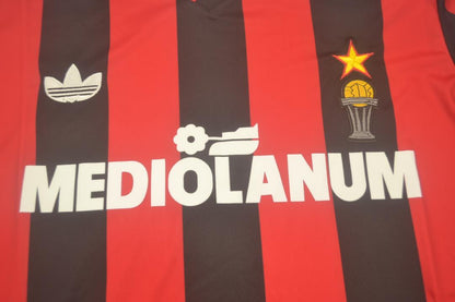 AC Milan 1990/91 Intercontinental Cup Home Shirt
