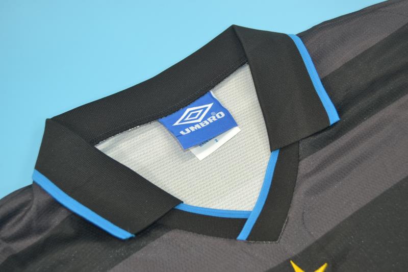Camiseta de la tercera equipación de manga larga del Inter de Milán 1997/98