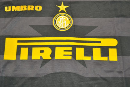 Camiseta de la tercera equipación de manga larga del Inter de Milán 1997/98