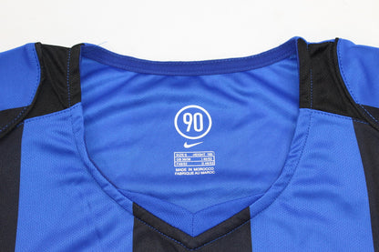 Inter Milan 2004/05 Long Sleeves Home Shirt