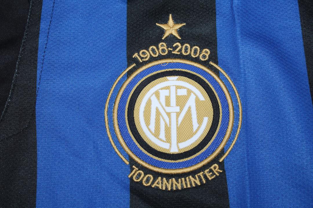 Camiseta de local del Inter de Milán 2007/08