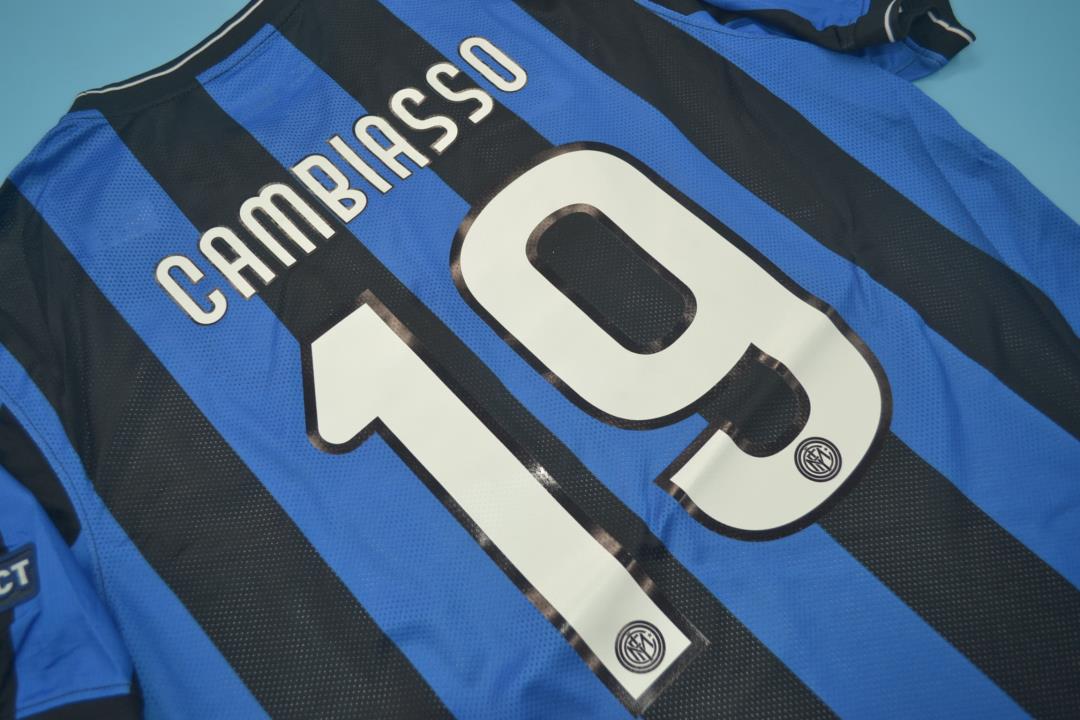 Camiseta local de la final de la UCL Inter de Milán 2009/10