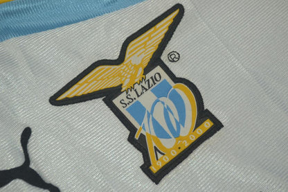 Maillot third centenaire Lazio 2000/01