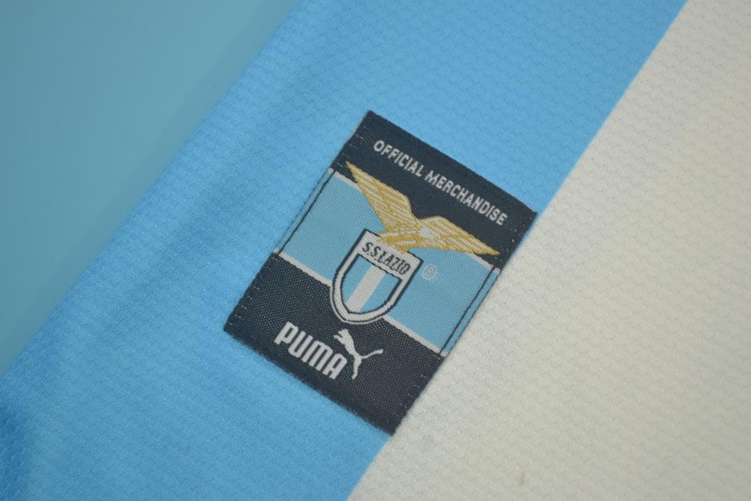 Camiseta de local de la Lazio 1999/00 de la Liga de Campeones