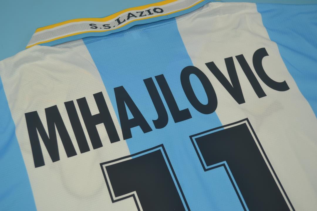 Camiseta de local de la Lazio 1999/00 de la Liga de Campeones