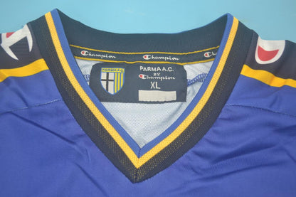 Camiseta local del Parma 2001/02