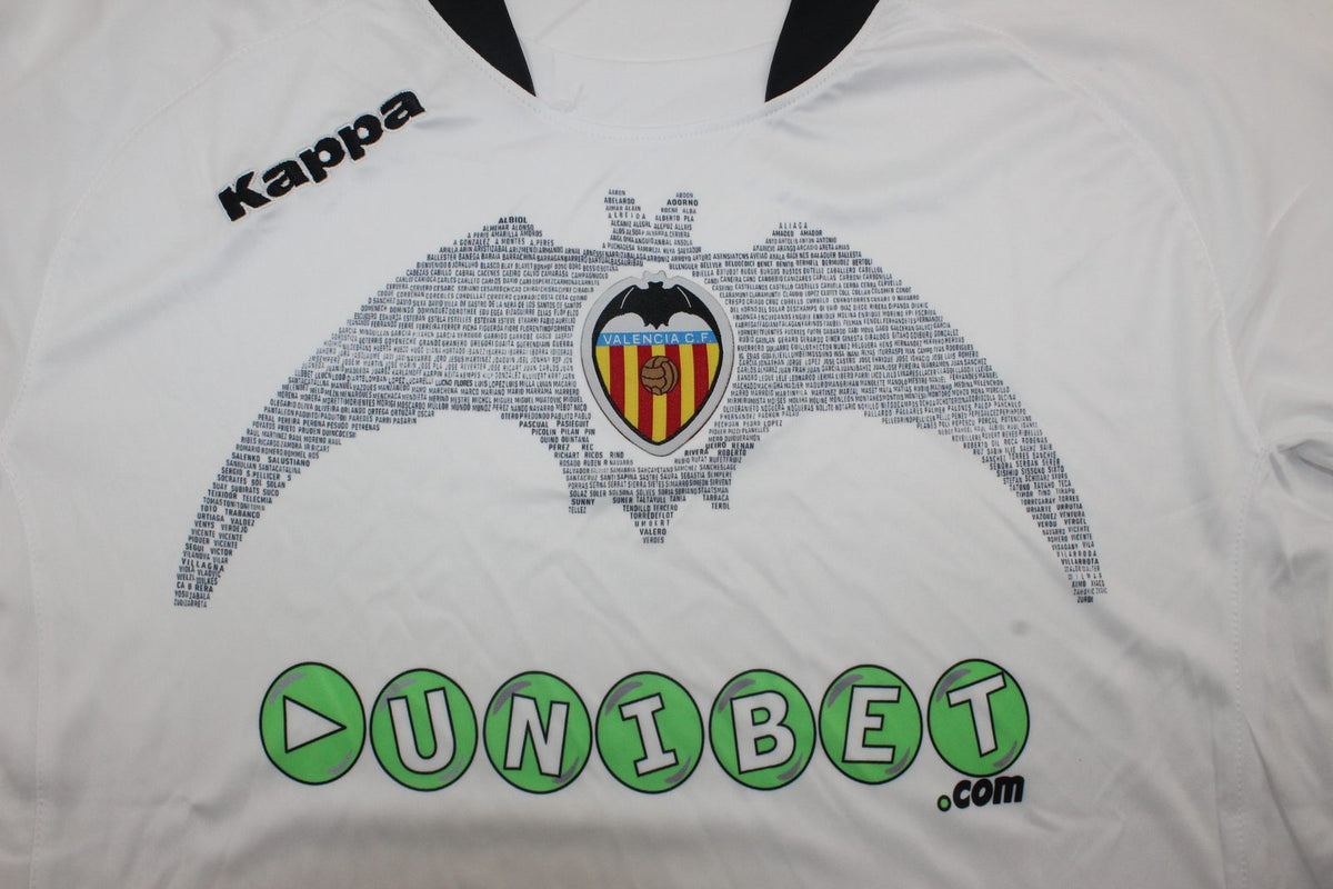 Camiseta de local del Valencia 2009/10