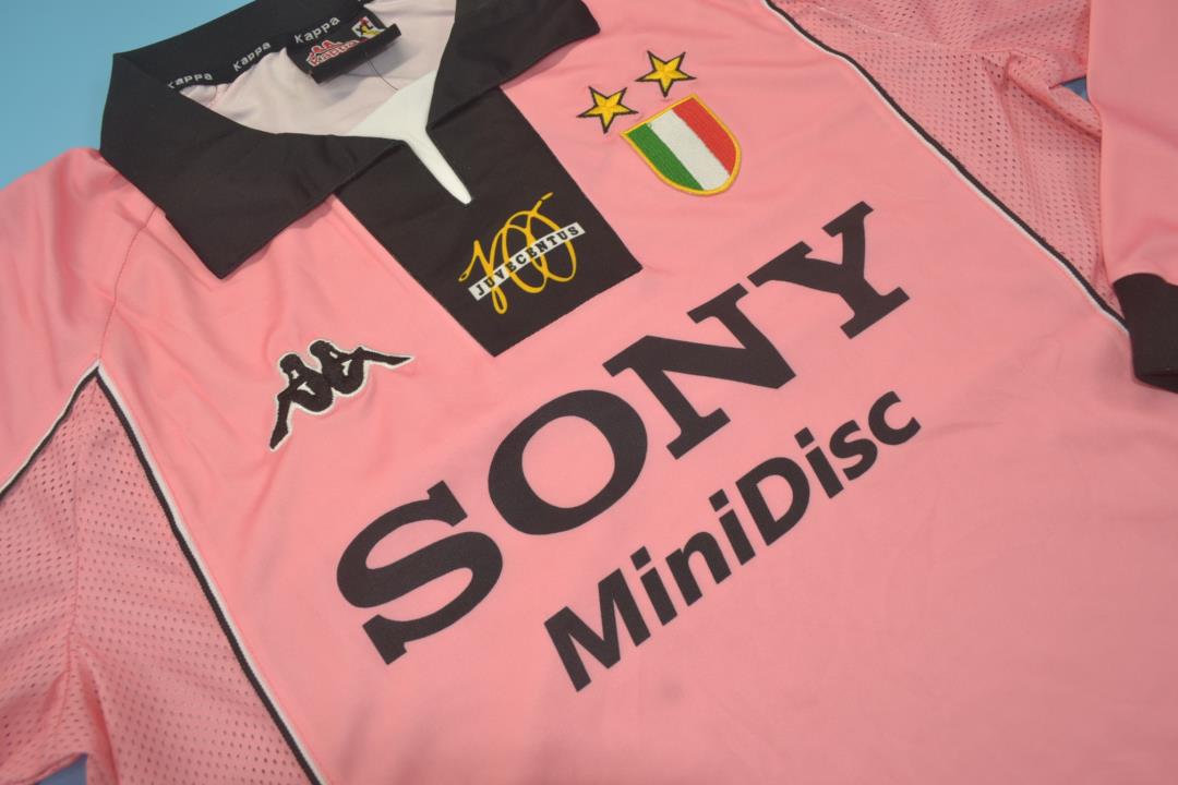 Camiseta Visitante Manga Larga Juventus 1997/98