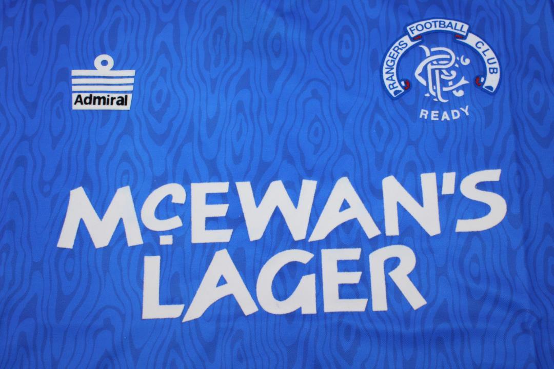 Rangers FC 1990/92 Home Shirt