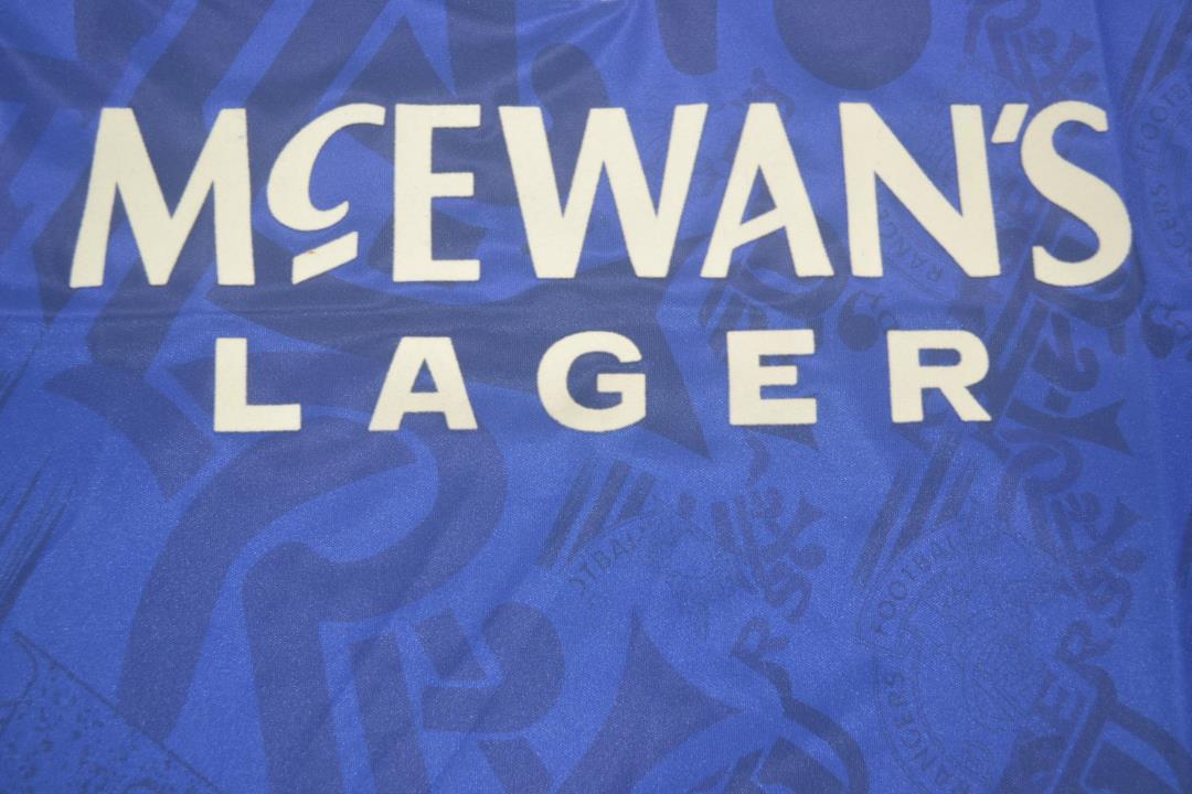 Rangers FC 1994/96 Home Shirt