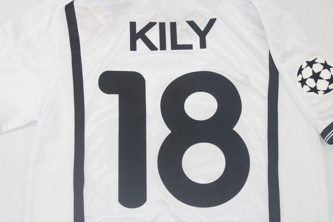 Camiseta de Local de la Final de la UCL 2000/01 del Valencia