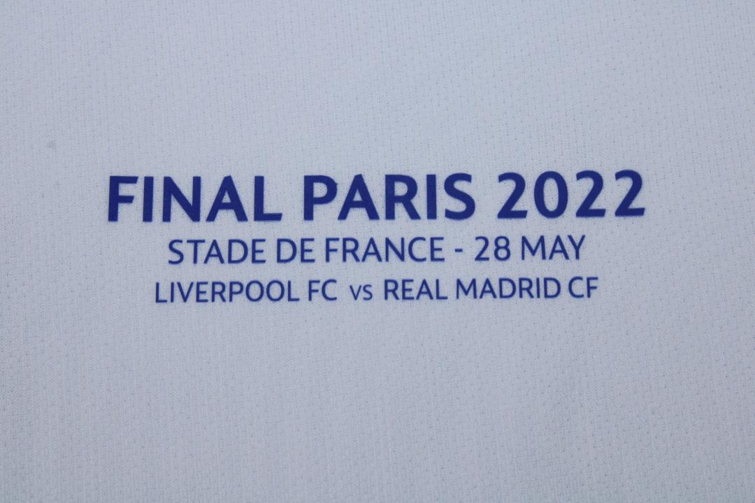 Camiseta de casa del Real Madrid para la final de la Liga de Campeones 2021/22
