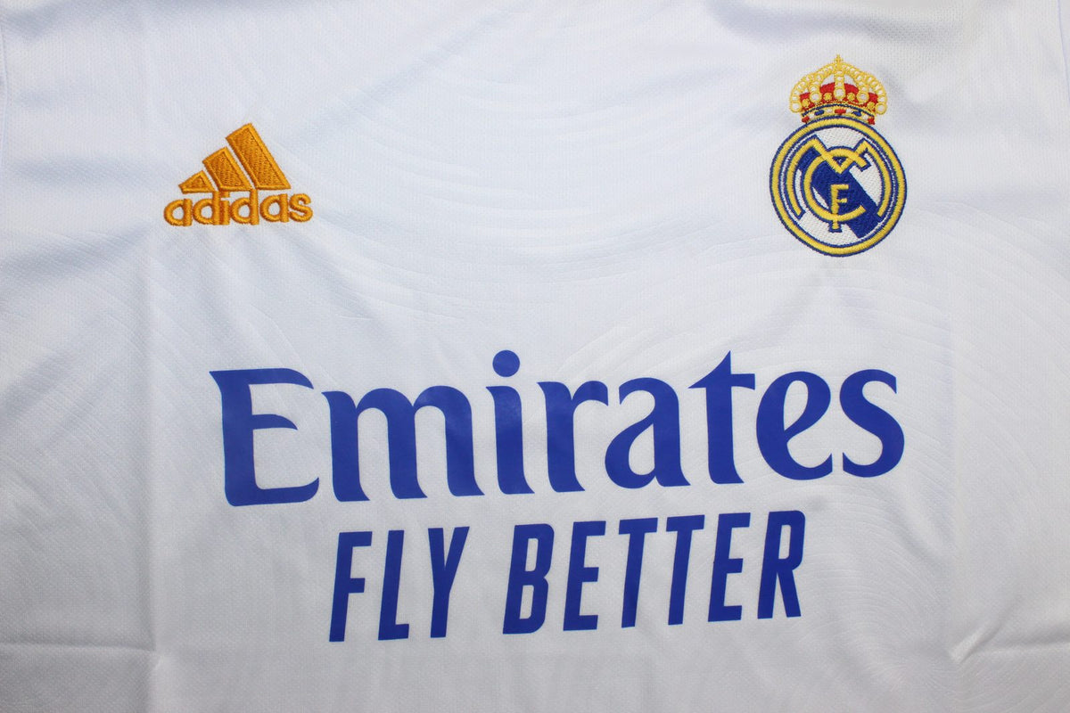 Camiseta de casa del Real Madrid para la final de la Liga de Campeones 2021/22