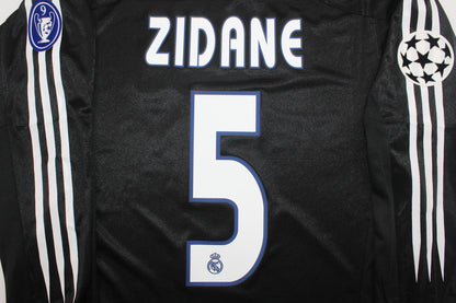 Camiseta de visitante de manga larga del Real Madrid 2004/05