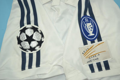 Camiseta de local del Real Madrid Centenario 2001/02