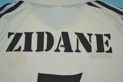 Camiseta de local del Real Madrid Centenario 2001/02