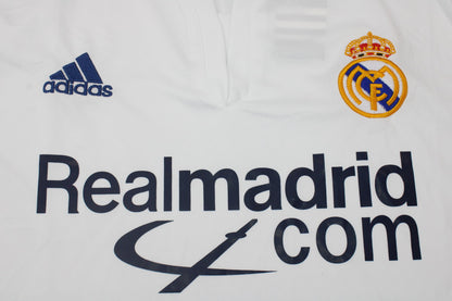 Maillot domicile du Real Madrid 2001/02