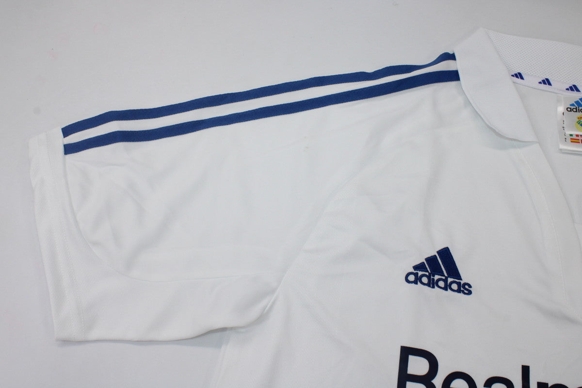 Maillot domicile du Real Madrid 2001/02