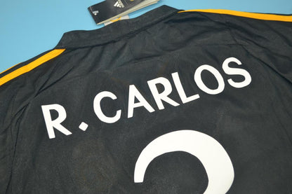 Camiseta de visitante del Real Madrid 2000/01