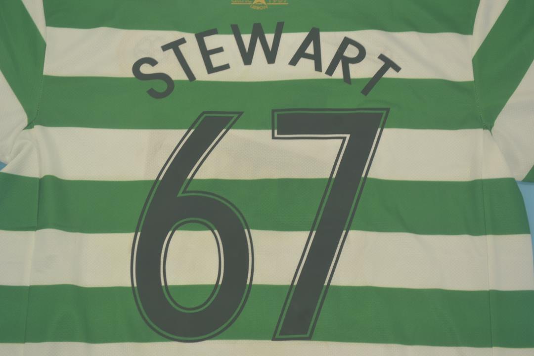Camiseta local del Celtic FC 2007/08