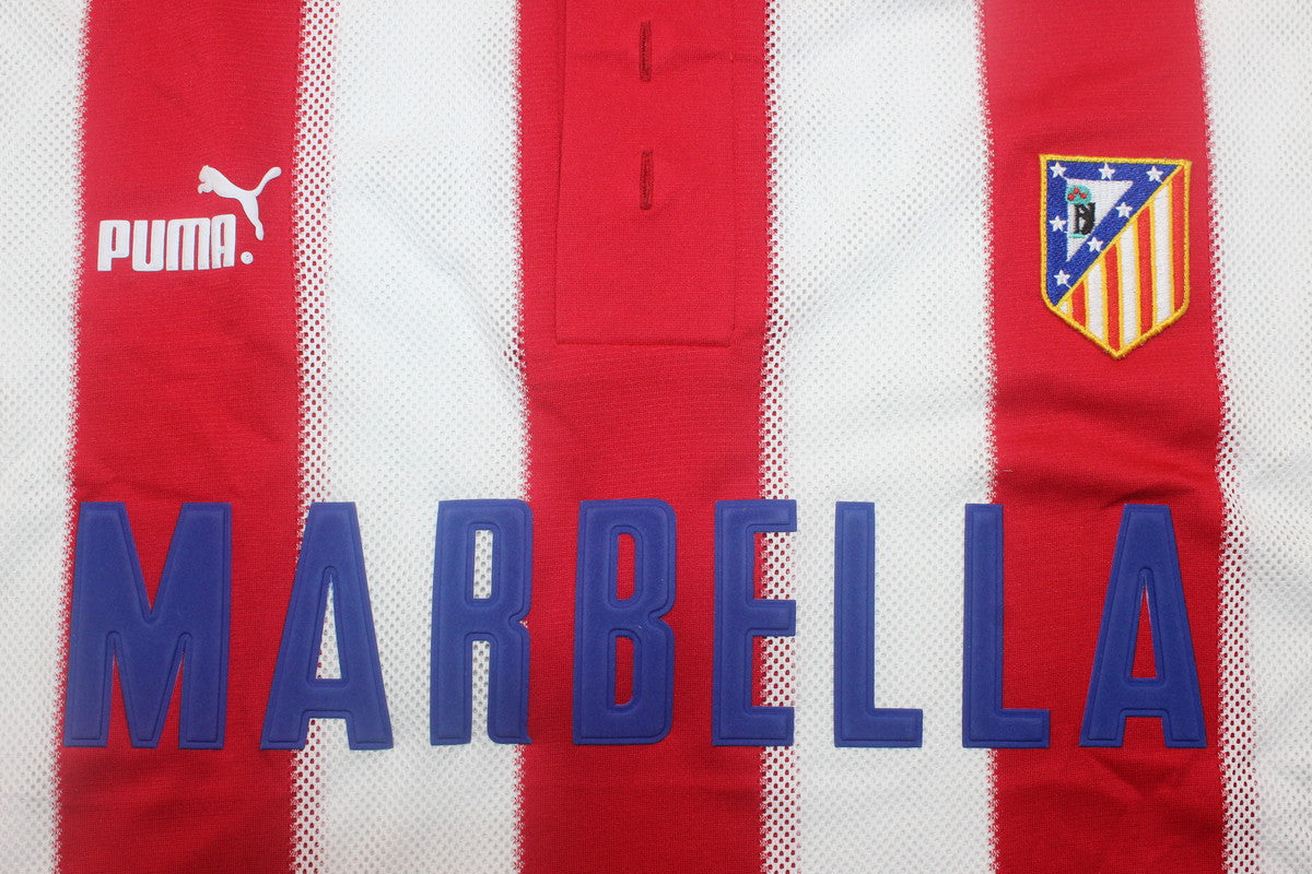 Camiseta de local del Atlético de Madrid 1997/98