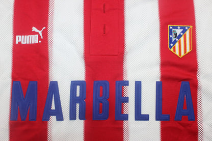Camiseta de local del Atlético de Madrid 1997/98