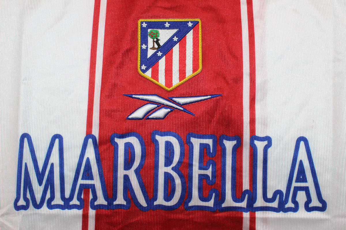 Camiseta de local del Atlético de Madrid 1999/00