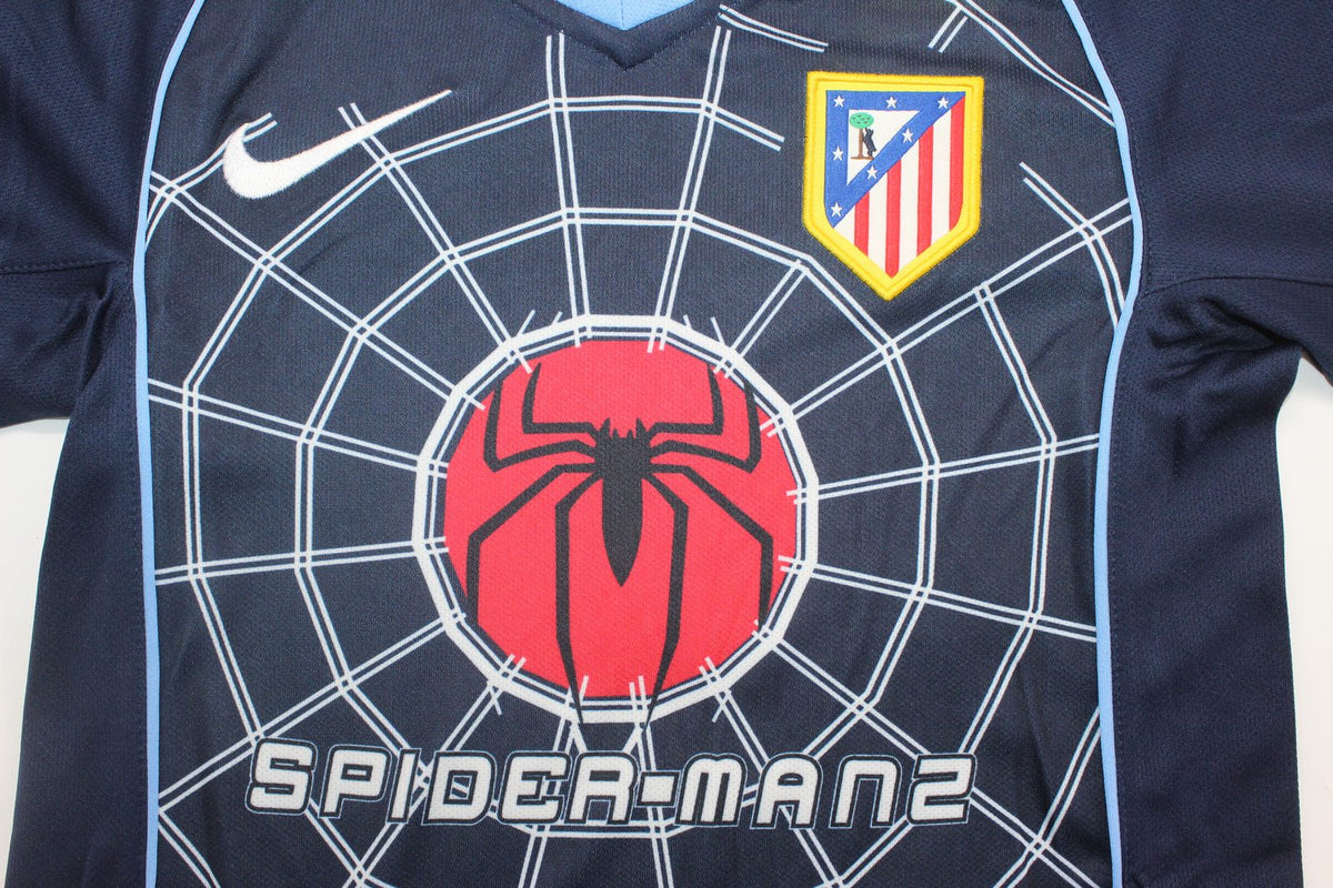 Equipación de visitante para niños del Atlético de Madrid 2004/05