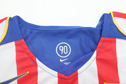 Atletico Madrid 2004/05 Long Sleeves Home Shirt