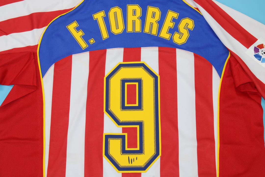 Atletico Madrid 2004/05 Long Sleeves Home Shirt