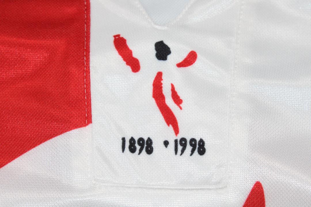 Camiseta del tercer uniforme del Athletic de Bilbao de 1997/98 por el Centenario