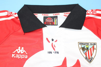 Camiseta del tercer uniforme del Athletic de Bilbao de 1997/98 por el Centenario
