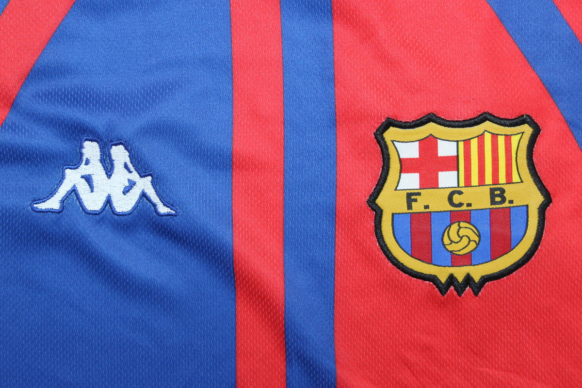 Maillot domicile européen de Barcelone 1997/98