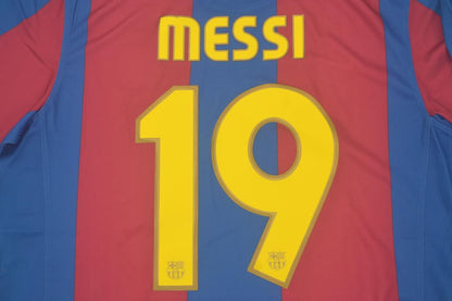 Camiseta de local del Barcelona 2007/08