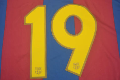 Camiseta de local del Barcelona 2007/08