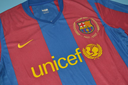 Camiseta de local del Barcelona 2007/08