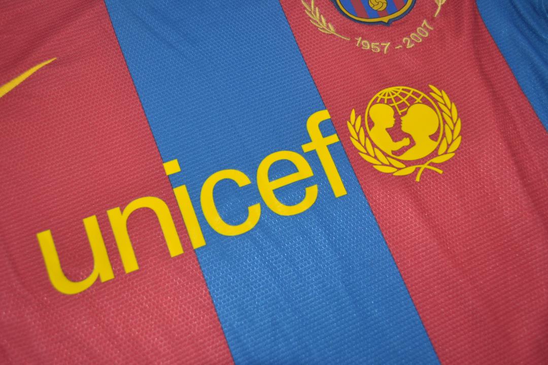 Camiseta de local del Barcelona 2007/08