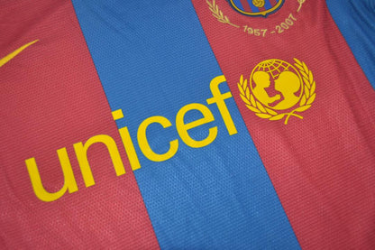 Camiseta de local del Barcelona 2007/08