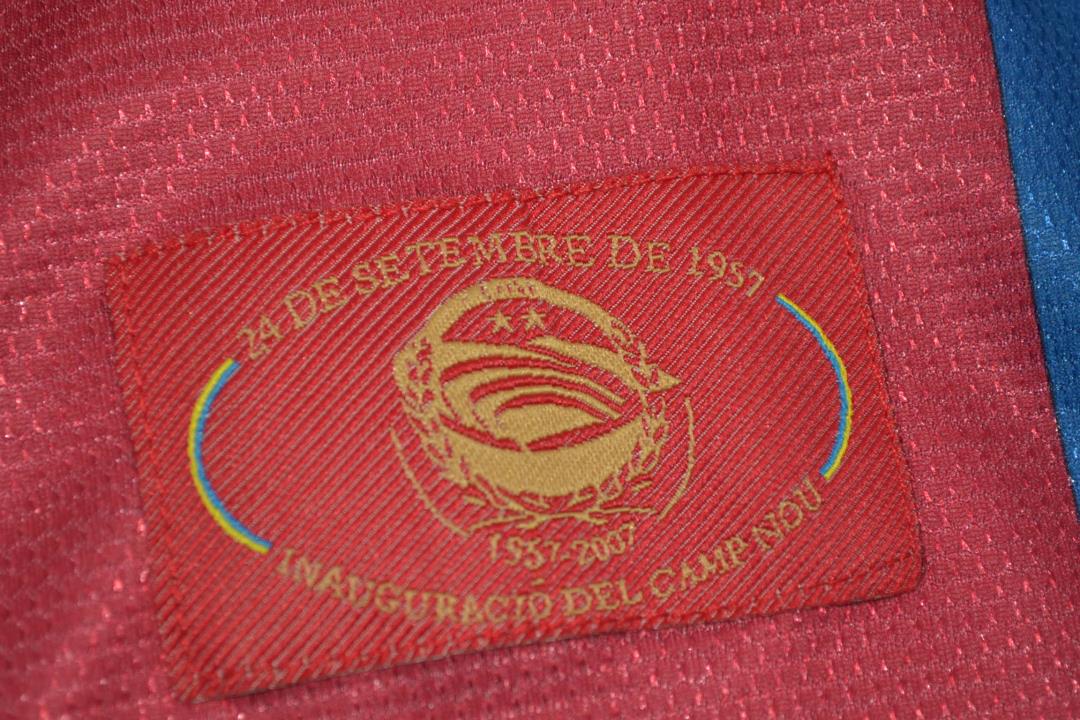 Camiseta de local del Barcelona 2007/08
