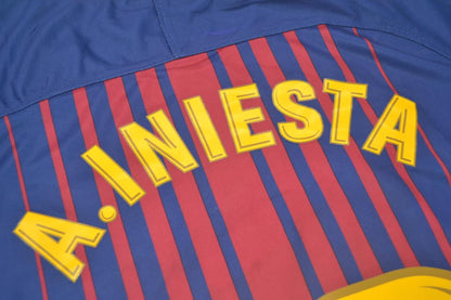Camiseta de local del Barcelona 2017/18