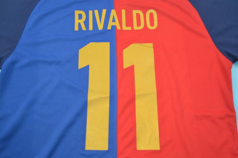 Maillot domicile Barcelone 1999/00