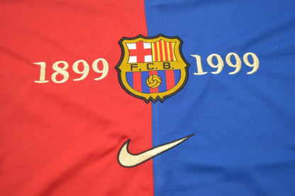 Maillot domicile Barcelone 1999/00