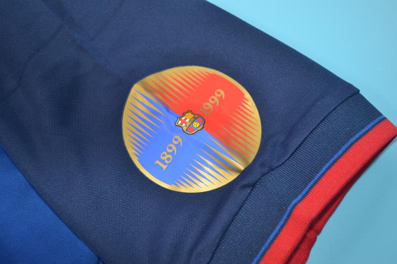 Maillot domicile Barcelone 1999/00